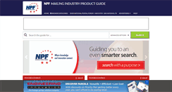 Desktop Screenshot of mailingindustryproductguide.com